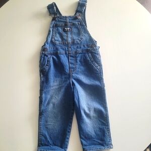 Oshkosh Boys Denim Overalls, Size 3T